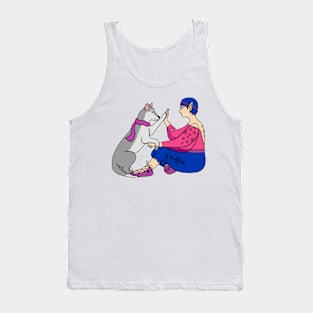 Bisexual LGBTQ+ Pride Elf Tank Top